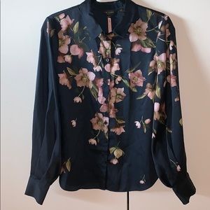 Ted Baker Laniie Arboretum Floral Blouse